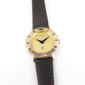 Gucci 3001 L Champagne Dial 25mm Ladies 18k Gold Plated - Roman Numeral Bezel