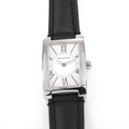 Montblanc Profile 7132 Ladies 23mm White Rectangular Roman Numeral Quartz Watch