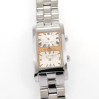 Baume & Mercier Hampton Dual Time MV045121 Men's 24mm Copper Rectangular Dial