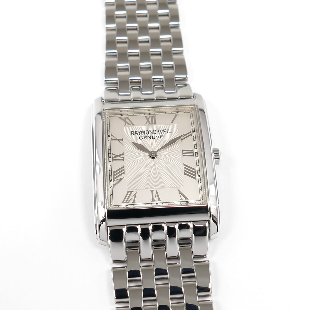 Raymond Weil Don Giovanni Men's Rectangular Guilloche Roman Numeral Dial 9973/1