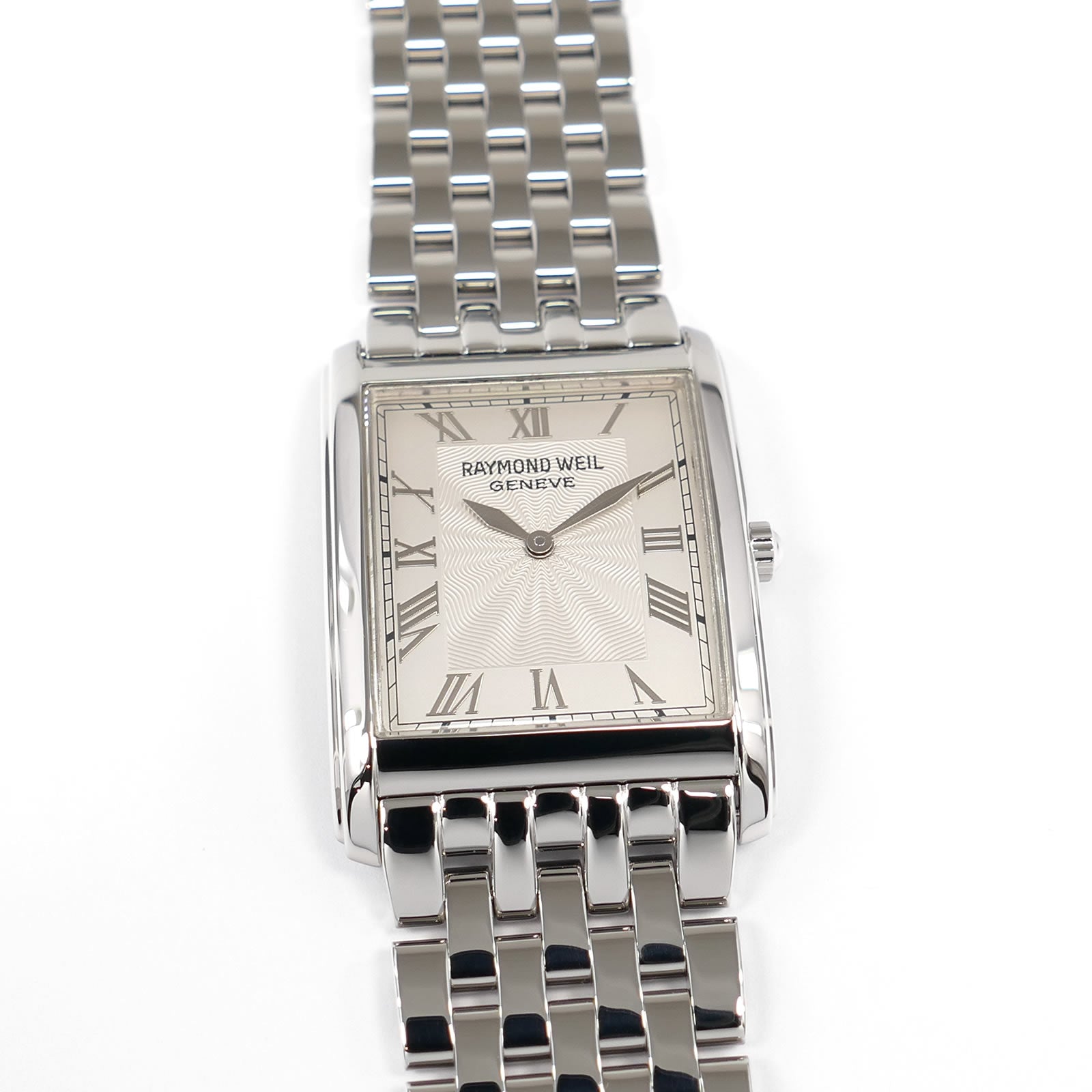 Raymond Weil Don Giovanni Men's Rectangular Guilloche Roman Numeral Dial 9973/1
