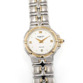 Raymond Weil Parsifal 9990 Ladies 26mm White Two Tone 18k Gold with Date