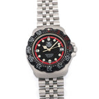 TAG Heuer Formula 1 374.513 Men's 35mm Black & Red Mid Size Unisex Vintage F1