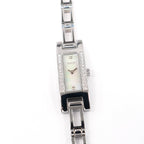 Gucci 3900L White Mother of Pearl Dial with 26 Diamonds Rectangular Ladies 12mm