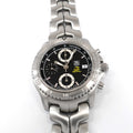 TAG Heuer Link Ayrton Senna CT5114 Black Dial Chronometer Men's 42mm Chronograph
