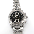 TAG Heuer Link Ayrton Senna CT5114 Black Dial Chronometer Men's 42mm Chronograph