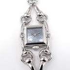 Gucci Signoria Blue Mother of Pearl 116.5 Ladies 20mm Square on Bangle YA116502