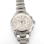 TAG Heuer Link Chronograph CJF2111 Men's 42mm Automatic Silver CJF2111.BA0576