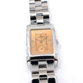 Baume & Mercier Hampton Copper Rectangular Sunburst Dial Men's 24mm MV045063