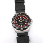 TAG Heuer Formula 1 Black & Red Dial 374.513 New Strap Mid Size Men's 35mm F1