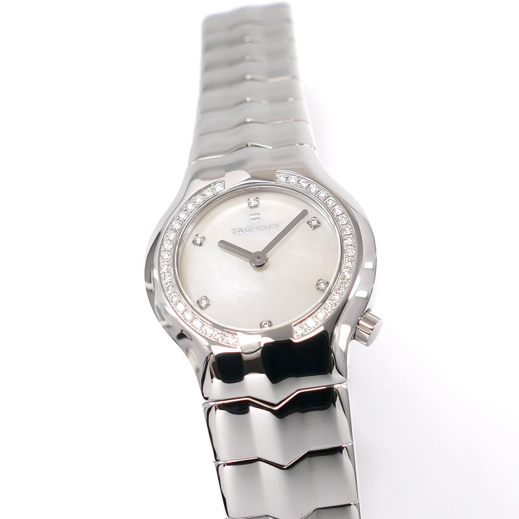 TAG Heuer Alter Ego 44 Diamonds White Mother of Pearl WAA1416.BA0760 Ladies 25mm