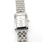 Longines DolceVita L5.155.4 Ladies 20mm White Dial Rectangular L5.155.4.16.6