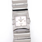 Omega Constellation Quadra 1528.76.00 Ladies 19mm Mother of Pearl - 42 Diamonds