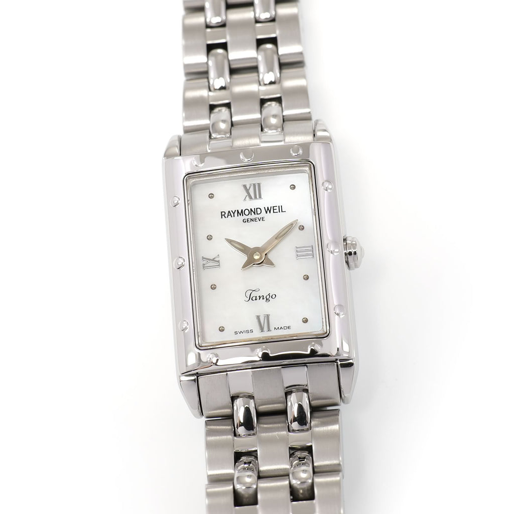 Raymond Weil Tango 5971 Ladies 18mm Mother of Pearl 5971-ST-00915 Rectangular