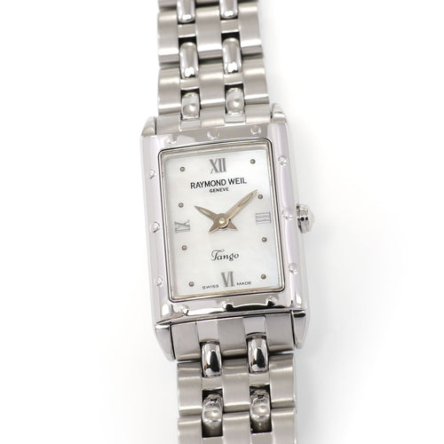 Raymond Weil Tango 5971 Ladies 18mm Mother of Pearl 5971-ST-00915 Rectangular