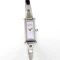 Gucci 1500L Ladies 12mm Pink Mother of Pearl Rectangular Bangle Watch Quartz