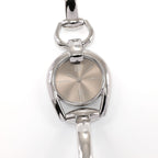 Gucci Horsebit 139.5 Ladies 28mm Brown Sunburst Dial on Bangle YA139501 Box etc