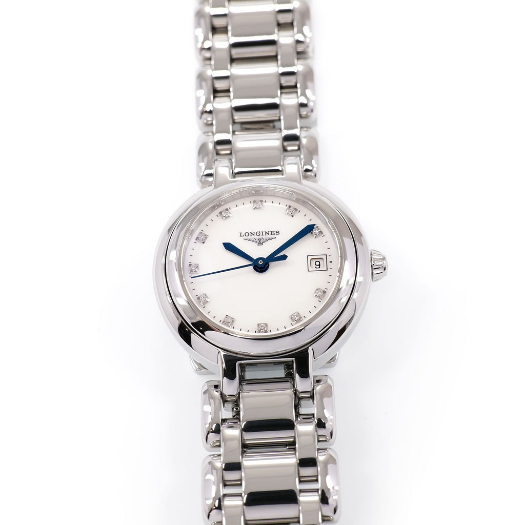 Longines PrimaLuna L8.110.4 Ladies 26mm Mother of Pearl & Diamonds L8.110.4.87.6