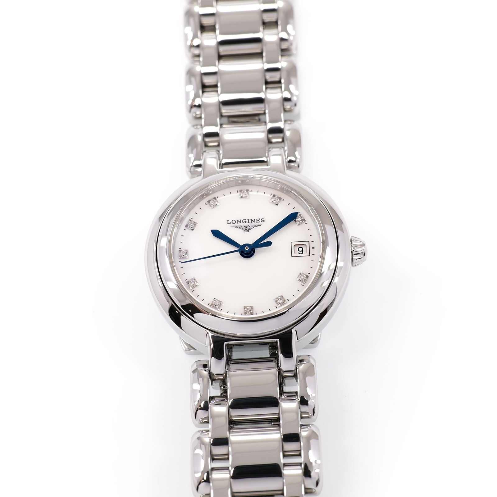 Longines PrimaLuna L8.110.4 Ladies 26mm Mother of Pearl & Diamonds L8.110.4.87.6
