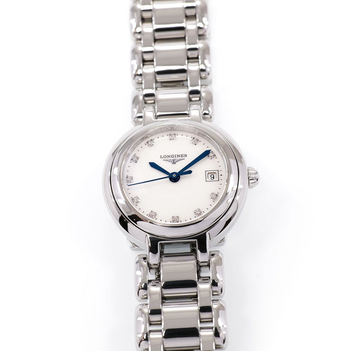 Longines PrimaLuna L8.110.4 Ladies 26mm Mother of Pearl & Diamonds L8.110.4.87.6