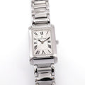 Maurice Lacroix Miros 59744 Ladies 19mm Silver Rectangular Dial Roman Numerals