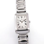 Maurice Lacroix Miros 59744 Ladies 19mm Silver Rectangular Dial Roman Numerals