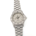 TAG Heuer 2000 Vintage 962.215 Ladies 30mm Silver/Grey Dial Professional Date