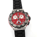 TAG Heuer Formula 1 CAC1112 Men's 41mm Red Chronograph CAC1112.BT0705 F1 Chrono