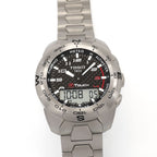 Tissot T-Touch Expert Men's 43mm Carbon Fibre & Titanium T013420A Touch Screen