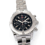 Breitling Super Avenger A13370 Men's 48mm Black Chronograph Chronometer A1337011/B907