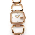 Gucci G Rose Gold 125.5 White Mother of Pearl 3 Diamond Dial PVD G-Gucci