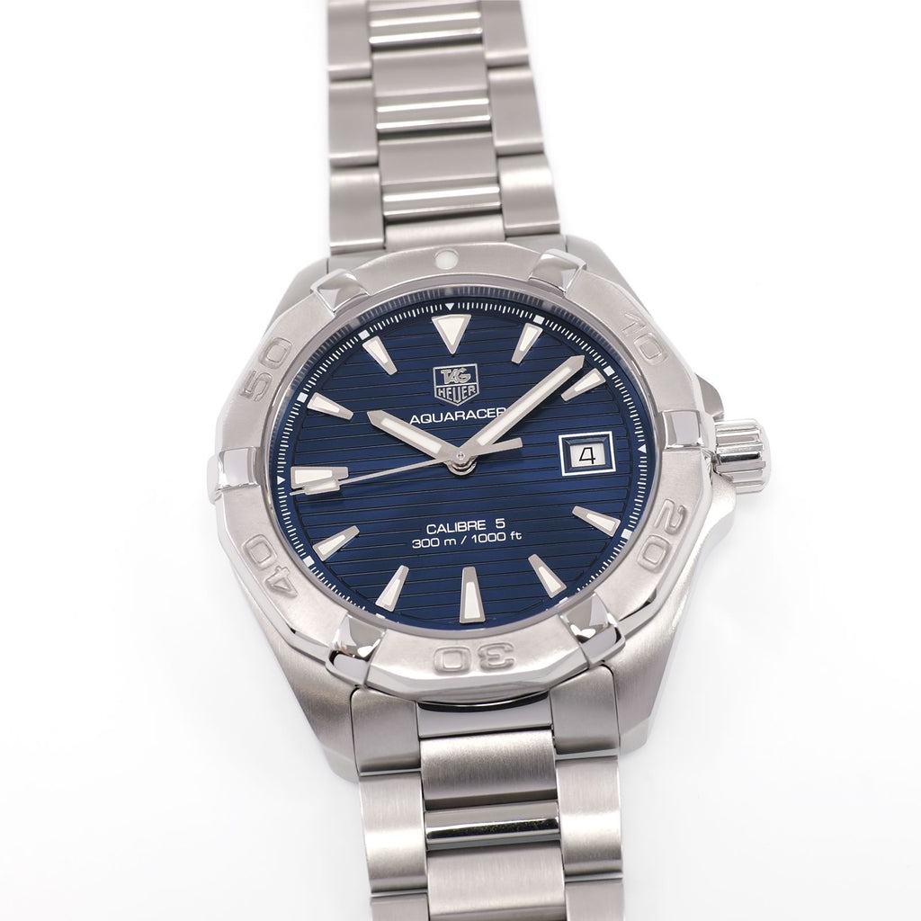TAG Heuer Aquaracer WAY2112 Men's 41mm Blue Calibre 5 Automatic WAY2112.BA0910