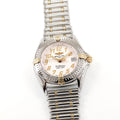 Breitling Callistino B52345 Ladies 28mm White Dial Rouleaux Bracelet + 18k Gold