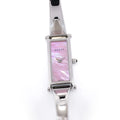 Gucci 1500L Ladies 12mm Pink Mother of Pearl Bangle Watch - Rectangular - Quartz