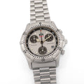 TAG Heuer 2000 Chronograph 560.206R Men's 38mm Silver / Black Dial Vintage