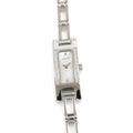 Gucci 3900L Ladies 12mm White Mother of Pearl Dial with 26 Diamonds Rectangular