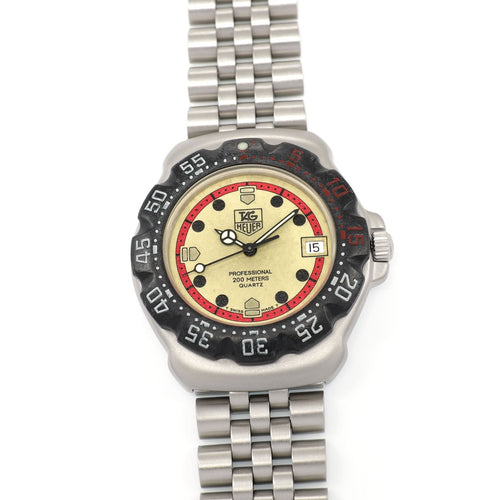 TAG Heuer Formula 1 WA1211 Men's 35mm Luminous Dial Mid Size Vintage Unisex F1