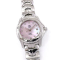 TAG Heuer Link WJ131C Ladies 27mm Pink Mother of Pearl & Diamonds WJ131C.BA0573