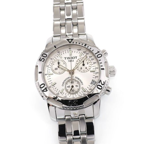 Tissot T-Sport PRS200 Men's 40mm Chronograph Silver Dial T362/462K T17.1.486.33A