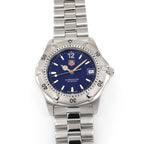 TAG Heuer 2000 WK1113-1 Men's 38mm Blue Dial Classic Professional WK1113.BA0311