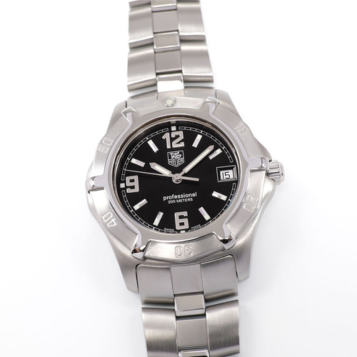 TAG Heuer 2000 Exclusive WN1110-0 Men's 38mm Black Dial with Date WN1110.BA0332