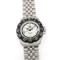 TAG Heuer Formula 1 WA1218 Men's 35mm White and Black Mid Size Vintage Unisex F1