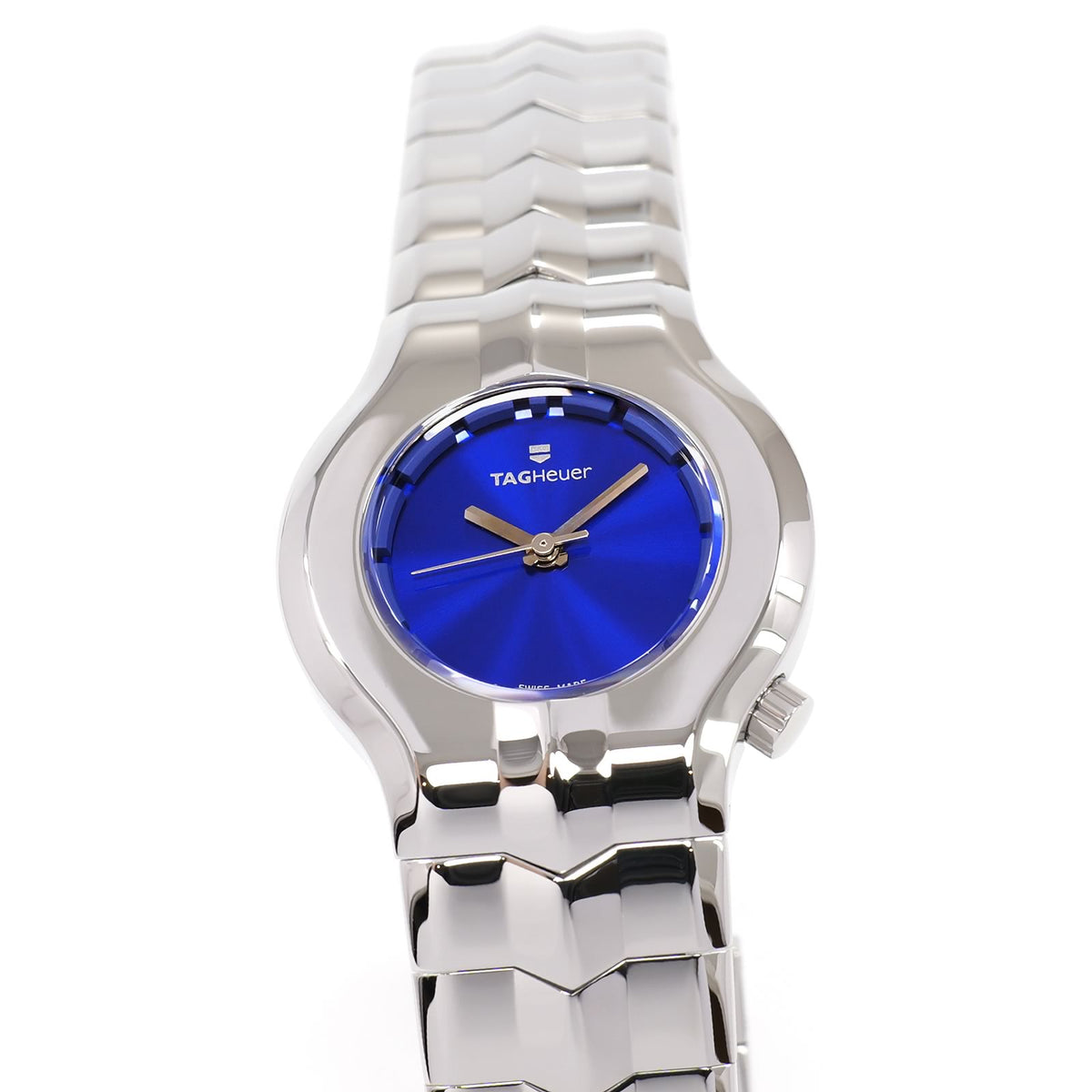 TAG Heuer Alter Ego WP1313-0 Ladies 29mm Blue Sunburst Dial - Box WP1313.BA0751