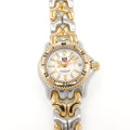 TAG Heuer SEL WG1422-0 Ladies 24mm White Dial 18k Gold Plated WG1422.BB0431 Mini