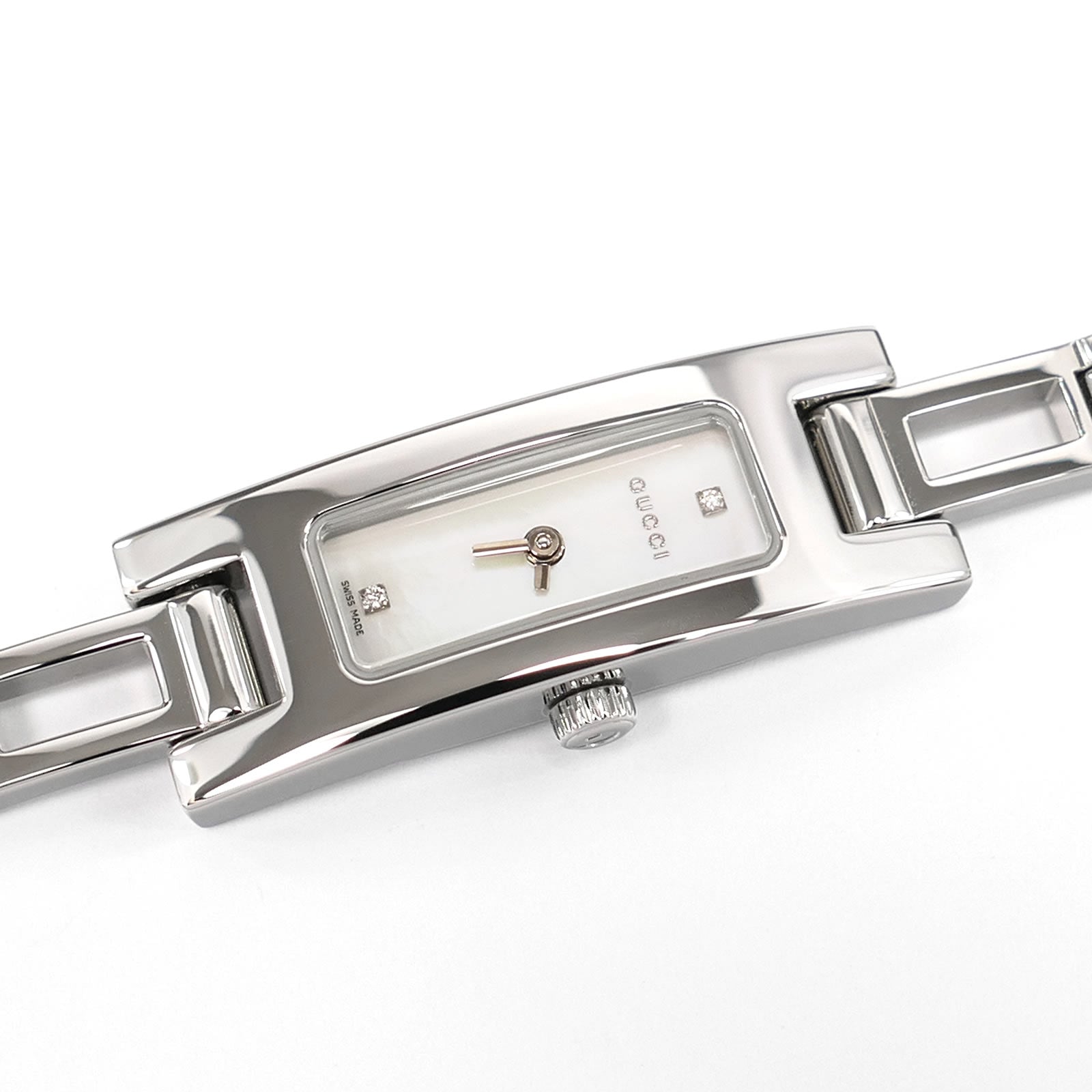 Gucci 3900L White Mother of Pearl Dial