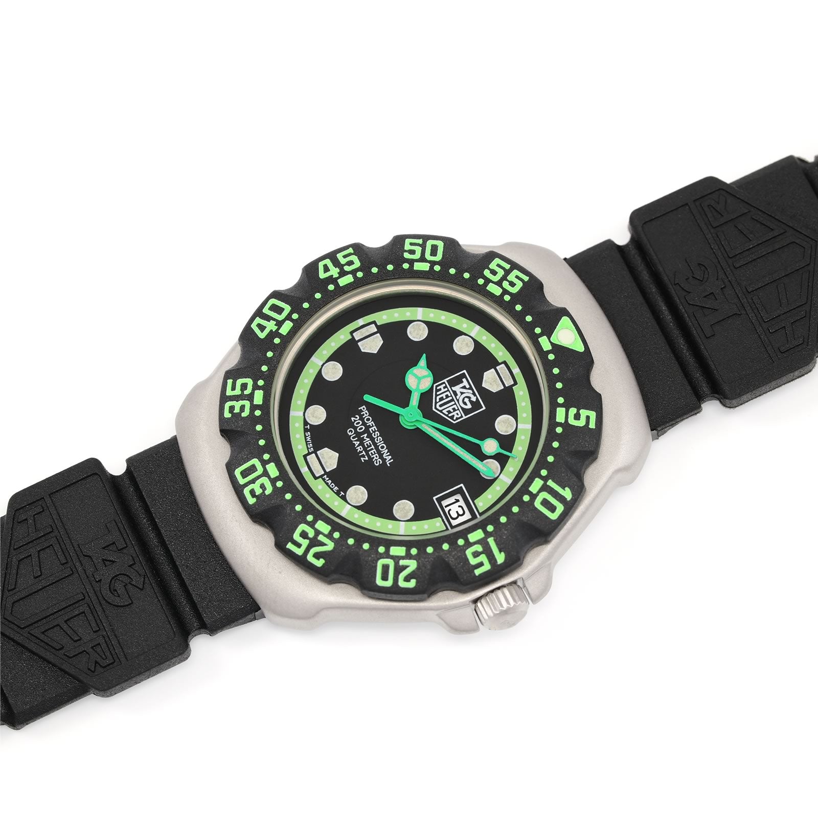 TAG Heuer Formula 1 375.513 Black & Green accents