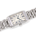 Longines DolceVita Silver Automatic Rectangular Roman Numeral L5.757.4.71.6