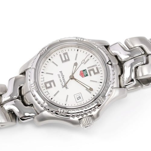 TAG Heuer Link White Dial Full Size Quarter Arabic dial watch WT1114.BA0551