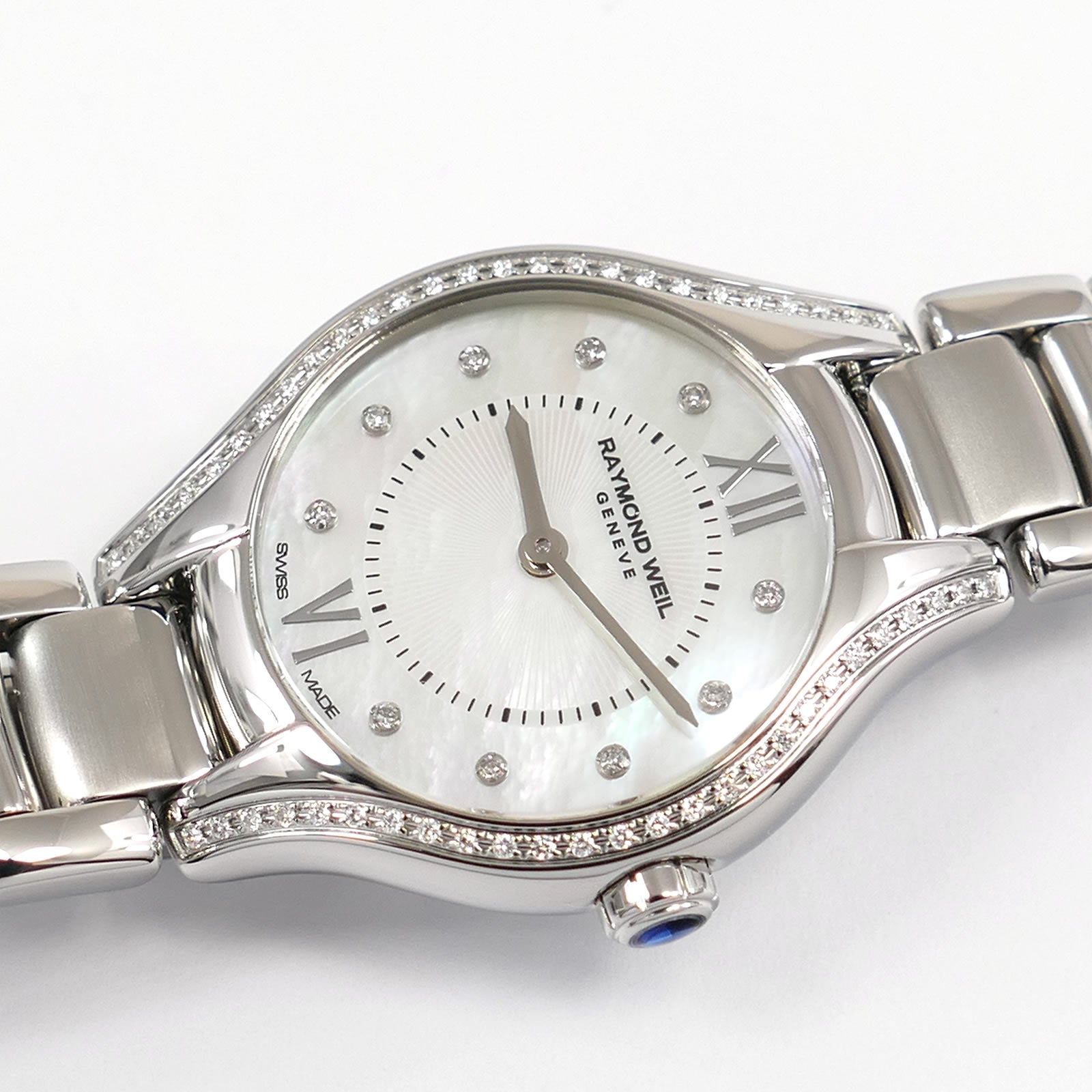 Raymond Weil Noemia 5124 White Mother of Pearl dial