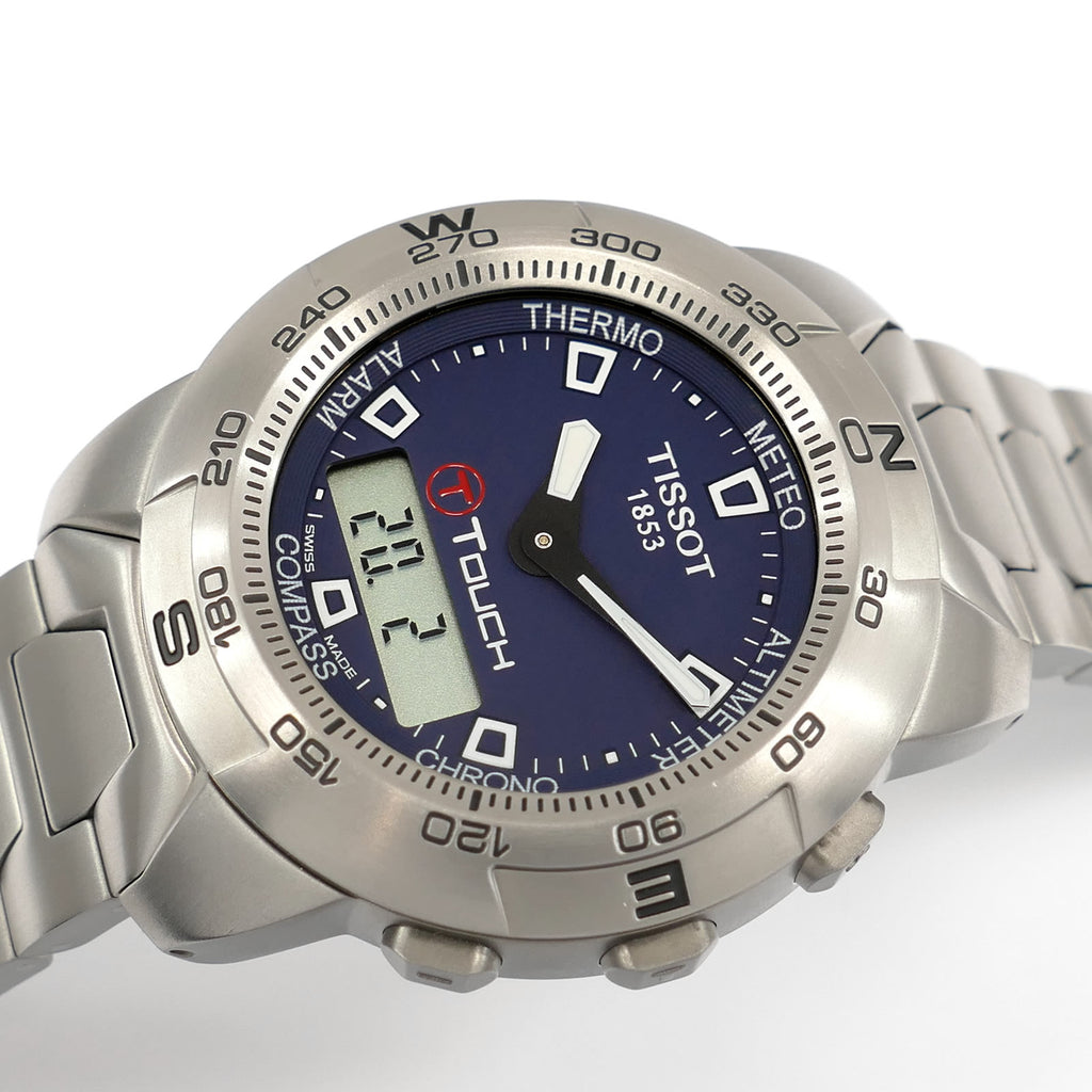 Tissot T-Touch Titanium Z253/353 Blue Dial